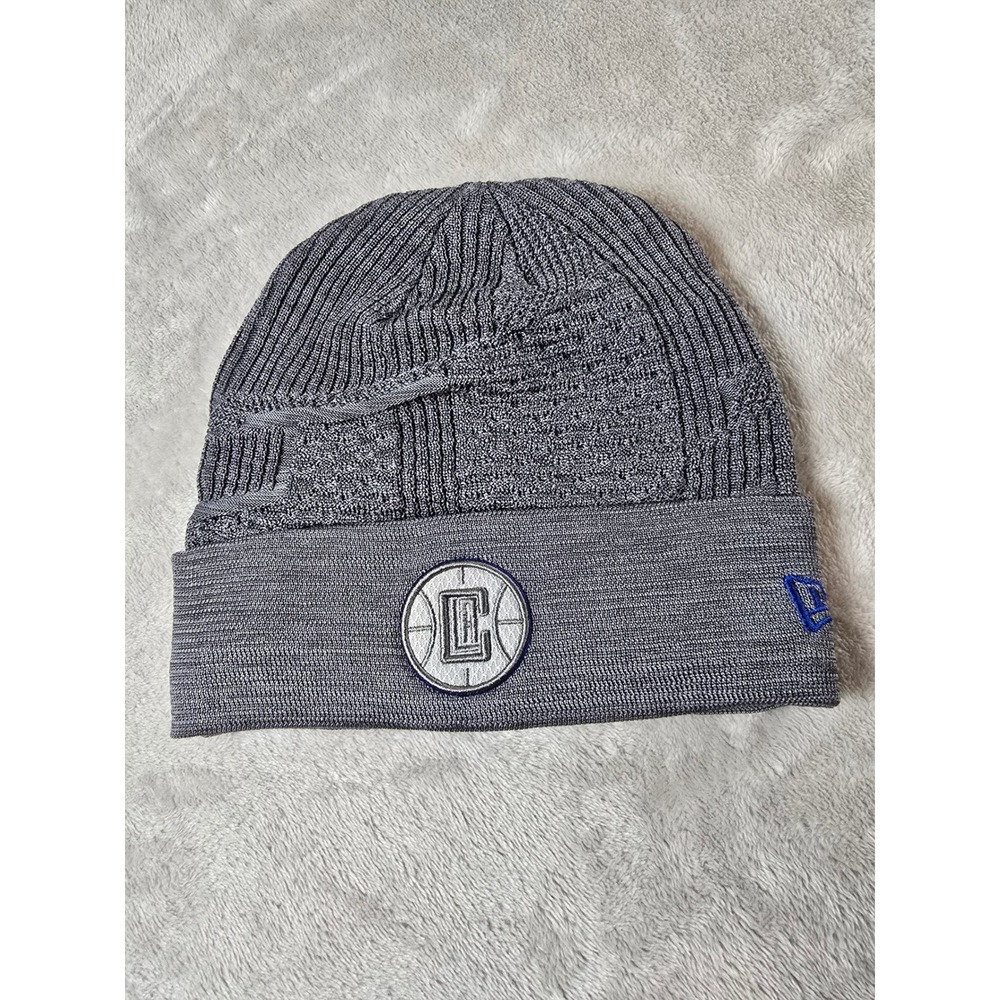 Los Angeles Clippers Beanie Hat New Era Gray One Size Fits Most NBA‎